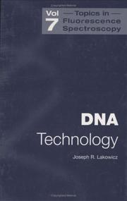 Cover of: Topics in Fluorescence Spectroscopy by Joseph R. Lakowicz