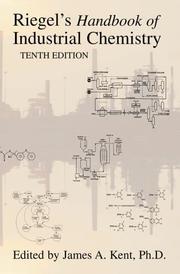 Cover of: Riegel's handbook of industrial chemistry. by Emil Raymond Riegel