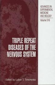 Cover of: Triple Repeat Diseases of the Nervous Systems