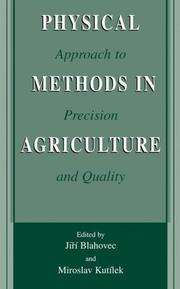 Cover of: Physical Methods in Agriculture by 