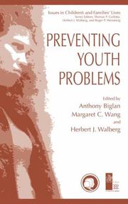 Cover of: Preventing Youth Problems (Issues in Children's and Families' Lives) (Issues in Children's and Families' Lives) by 