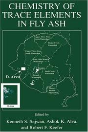 Cover of: Chemistry of Trace Elements in Fly Ash