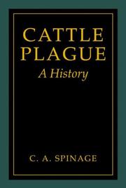 Cover of: Cattle Plague by C.A. Spinage