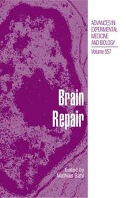 Cover of: Brain Repair