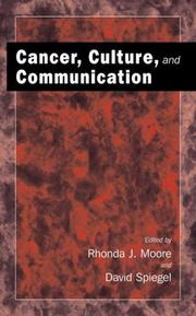 Cover of: Cancer, Culture and Communication | 