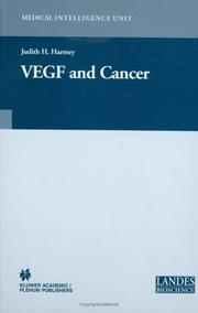 Cover of: VEGF and Cancer by Judith H. Harmey