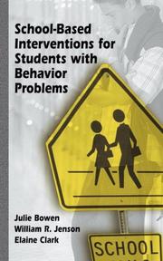 Cover of: School-Based Interventions for Students with Behavior Problems