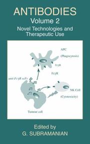 Cover of: Antibodies: Volume 2: Novel Technologies and Therapeutic Use
