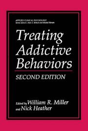 Cover of: Treating Addictive Behaviors (Applied Clinical Psychology)