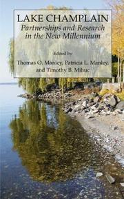 Cover of: Lake Champlain: Partnerships and Research in the New Millennium