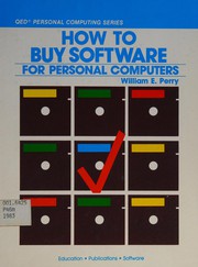Cover of: How to buy software for personal computers