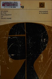 Cover of: Human understanding: studies in the philosophy of David Hume