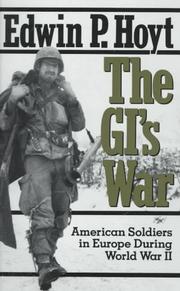 Cover of: The GI's war by Edwin Palmer Hoyt