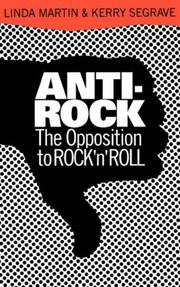Cover of: Anti-Rock by Linda Martin, Kerry Segrave