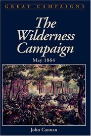 Cover of: Wilderness Campaign by John Cannan