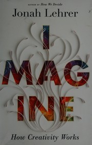Cover of: Imagine by Jonah Lehrer