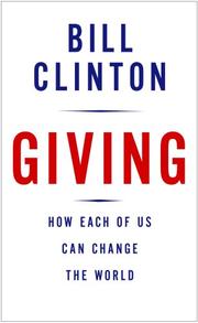 Cover of: Giving by Bill Clinton, Bill Clinton