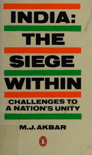 Cover of: India: the siege within