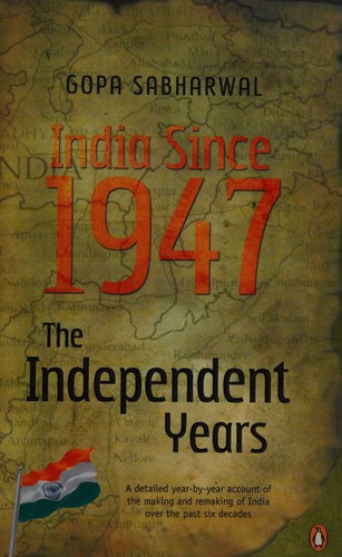 India since 1947 by Gopa Sabharwal