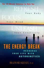 Cover of: The energy break by Bradford P. Keeney