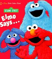 Cover of: Elmo Says by Golden Books