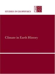 Cover of: Climate in earth history