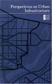 Cover of: Perspectives on urban infrastructure