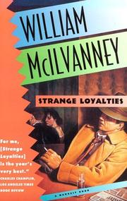 Cover of: Strange Loyalties (Harvest Book)