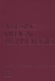 Assessing medical technologies