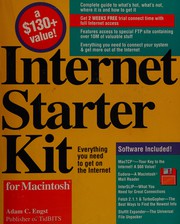 Cover of: Internet starter kit for Macintosh by Adam C. Engst