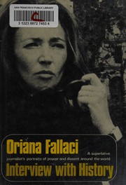 Cover of: Interview with history by Oriana Fallaci