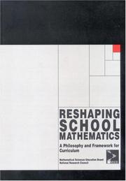 Cover of: Reshaping School Mathematics: A Philosophy and Framework for Curriculum  by National Research Council (US)
