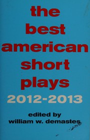 Cover of: The best American short plays 2012-2013