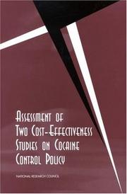 Cover of: Assessment of Two Cost-Effectiveness Studies on Cocaine Control Policy (Compass Series)