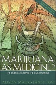 Cover of: Marijuana as Medicine by Alison Mack, Janet E. Joy