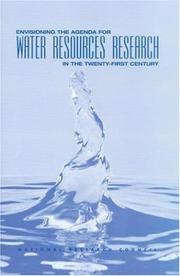 Cover of: Envisioning the agenda for water resources research in the twenty-first century