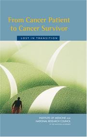 Cover of: From cancer patient to cancer survivor: lost in transition