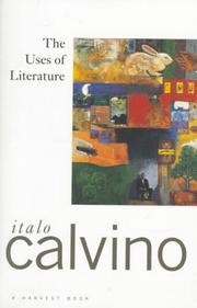 Cover of: The Uses of Literature