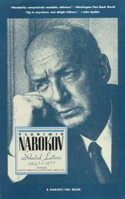 Cover of: Vladimir Nabokov by Vladimir Nabokov