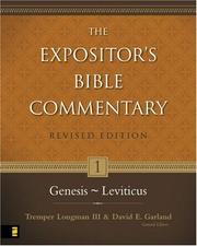 Cover of: Genesis-leviticus (The Expositor's Bible Commentary)