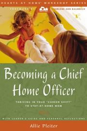 Cover of: Becoming a Chief Home Officer by Allie Pleiter