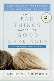 Cover of: When Bad Things Happen to Good Marriages Workbook for Wives