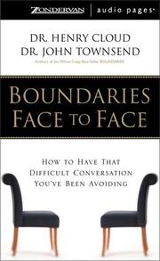 Cover of: Boundaries Face to Face