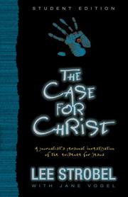 Cover of: The Case for Christ by Lee Strobel, Ms. Jane Vogel