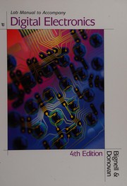 Cover of: Lab Manual to Accompany Digital Electronics, Fourth Edition