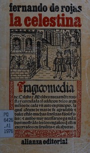 Cover of: La Celestina: tragicomedia de Calisto y Melibea