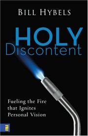 Holy Discontent by Bill Hybels