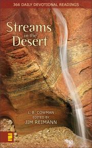 Cover of: Streams in the Desert by Charles E., Mrs. Cowman, Charles E., Mrs. Cowman