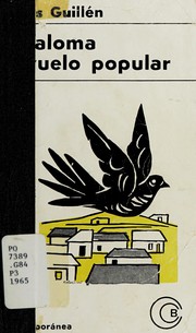 Cover of: La paloma de vuelo popular: Elegías