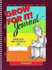 Cover of: Grow for It Journal